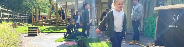 A Bright EYFS Playground Space for Bolnore Village Primary!